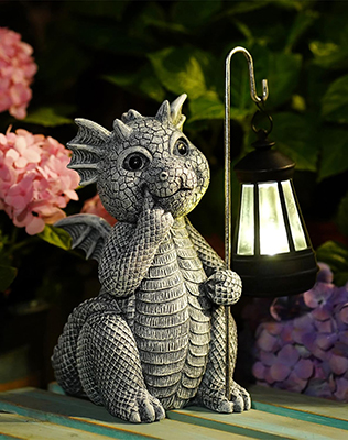 Adorable Dragon Statue! Perfect for Garden or Patio